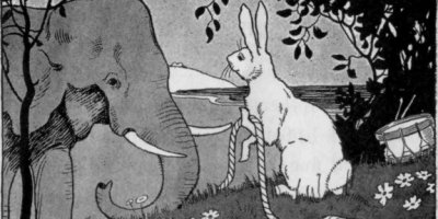 http://whisperingbooks.com/Show_Page/?book=Classic_Fairy_Tales_And_Stories&story=How_Brother_Rabbit_Fooled_Whale_And_Elephant